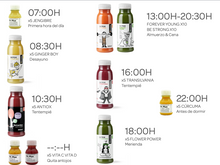 Cargar imagen en el visor de la galería, DETOX 5 DÍAS DE ZUMOS VEGETALES (50% vegetal)